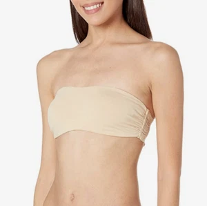Cosabella Womens Blush Dolce Cotton Lace Bandeau Bra L83850 Size M - Picture 1 of 3