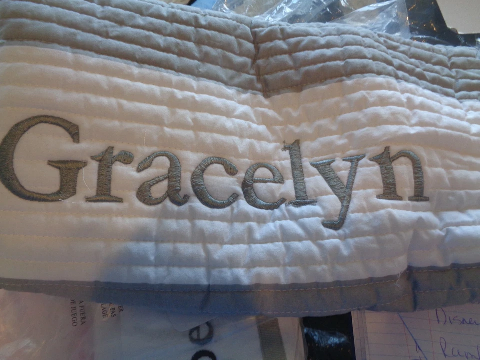 Pottery Barn Kids Rugby Gris Estándar Falsa Verde Mono Gracelyn Nuevo  Foto 1 de 1