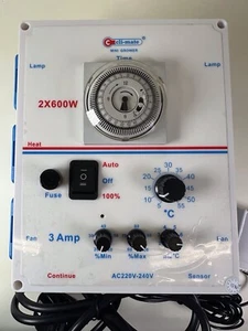 Controlador Mini Cultivador CLI-MATE MG-3 Blanco 2 X 600W + 3A + Calentador - Imagen 1 de 8