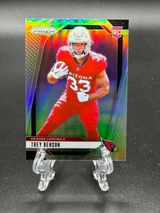 Trey Benson 2024 Prizm True Silver #392 (RC) Arizona Cardinals - Picture 1 of 2