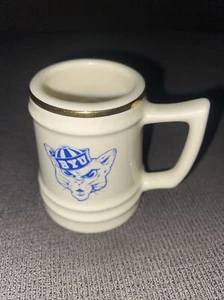 Vintage Brigham Young Miniature 2.5” Tall Ceramic Mug - Picture 1 of 8