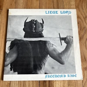 LIEGE LORD Freedom's Rise 85 Limited Edition GATEFOLD Iron Works LP Vinyl Record - Foto 1 di 13