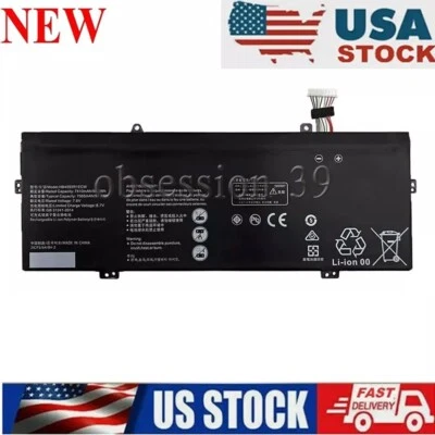 Bateria para Notebook HB4593R1ECW para Huawei Matebook 14" KPL-W00 MACH-WX9-PCB VLT-W60 - Imagem 1 de 4