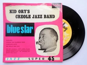 Kid Ory Blue Star Volume 2 EP Barclay 12007 EX/VG 1959 French pressing in pictur - Picture 1 of 5