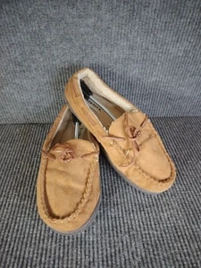 Airwalk Moccasin Slippers Men's Size 13 Tan Slip On - Picture 1 of 9