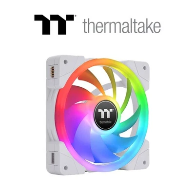 Thermaltake SWAFAN EX14 RGB PC Cooling Fan White TT Premium Edition - Image 1 of 4