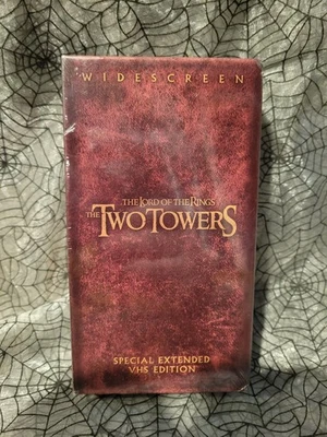 Lord of the Rings Two Towers Special Extended Edition Box Set VHS SEALED LOTR - Image 1 of 4