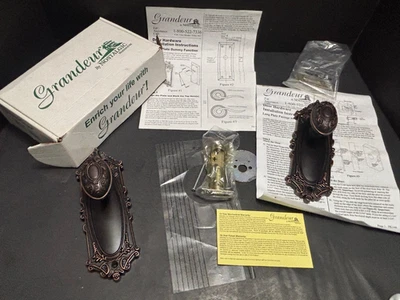 Grandeur Luxury DBL DUMMY Gran perilla victoriana bronce atemporal nostálgico nuevo en caja Foto 1 de 4