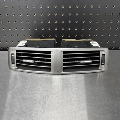 06-08 Lexus IS250 IS350 tablero central ventilación de aire calor ajuste CA panel bisel - GRIS Foto 1 de 4