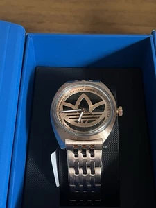 Adidas Originals Rose Gold Unisexs Analogue Watch Edition One AOFH23009 - Picture 1 of 15