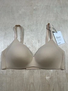 KNIX WingWoman Contour Wireless T-Shirt Bra Size 3 Beige NWT - Picture 1 of 11