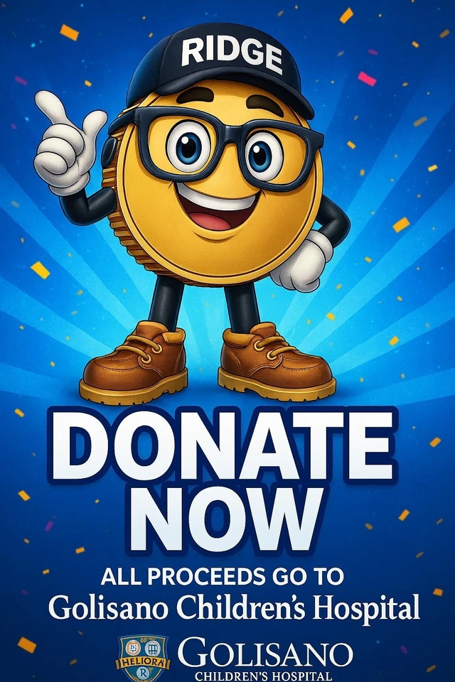 DONATE $100 NOW **All Proceeds Go To GOLISANO CHILDREN'S HOSPITAL** - Image 1 of 1