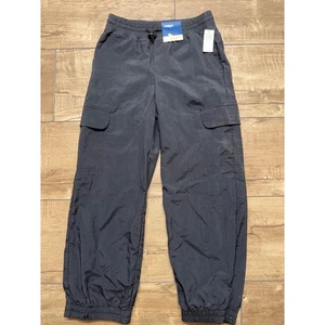 Kinder Old Navy Jogginghose Cargohose schwarz schnelltrocknend L (10-12) neu mit Etikett - Bild 1 von 6
