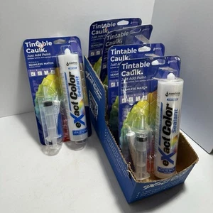 (5) Sashco eXact Color Elastomeric Acrylic Latex Interior Molding Tintable Caulk - Picture 1 of 3