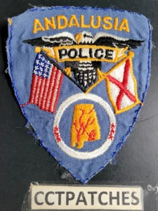 ANDALUSIA, ALABAMA POLICE SHOULDER PATCH AL - Picture 1 of 2