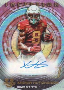 2022-23 Bowman Inception University Multisport AUTO BIAXH Xavier Hutchinson Auto - Picture 1 of 1