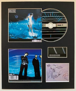 MUSE - Signed Autographed - SHOWBIZ - Album Display - Picture 1 of 1