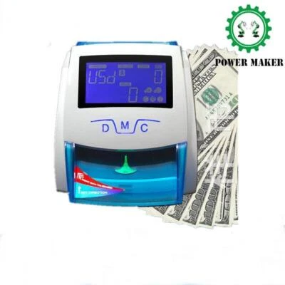 220V Banknote Detector USD/EUR Fake Money Euro Detecting Machine Bill Counter - Image 1 of 4