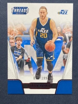 2016-17 Panini Threads - Proof Red #15 Gordon Hayward /199 - Image 1 of 2