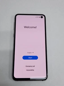 DEFECTIVE - Samsung Galaxy S10E - 128 GB - Blue - GSM Unlocked - SM-G970U - 8511 - Picture 1 of 5
