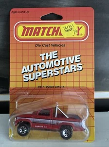 Vintage Matchbox - DODGE DAKOTA - MB17 - 1987 MIBP Pickup Truck 4x4 Superstars - Picture 1 of 12
