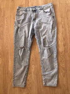 Jeans, Shein Curve, 2 XL, Used Look, mit Rissen - Bild 1 von 6