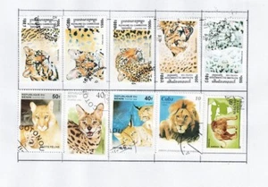 SERIE Lotto collezione Francobolli Animali Nazioni Varie Rif 15 - Picture 1 of 1