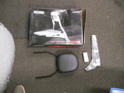 Barra Sissy cuadrada estándar negra Cobra nueva de stock para: Honda 2007-2018 VT750 02-5111B Foto 1 de 4