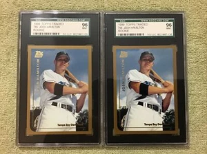 Josh Hamilton 1999 Topps negociado novato graduado SGC 96 como nuevo x2 Devil Rays - Imagen 1 de 4