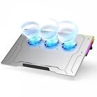  Upgrade Laptop Cooling Pad All Aluminum-Alloy Laptop Cooler Fan for 10-15.6 A9