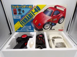 Vintage 1988 Tomy Japan RC Ferrari F-40 White Super Kit NOS Tyco Taiyo Nikko - Picture 1 of 9