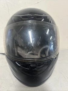 Full Face MMG Helmet. Model Gliss. Color: Shiny Black. *DOT APPROVED* - Medium - Bild 1 von 4