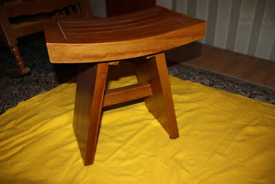 NEU Hocker Holz Teakholz geeignet fürs Bad Sauna Küche Garten Baupaket - Bild 1 von 4