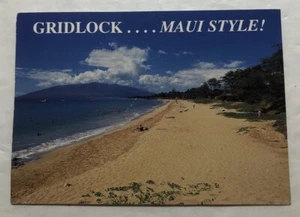 Gridlock . . . . Maui Style! Postcard (Q2) - Picture 1 of 2