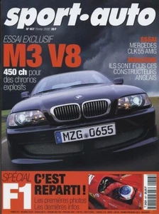SPORT AUTO n°457 02/2000 BMW M3 V8 MERCEDES CLK55 AMG - Imagen 1 de 1