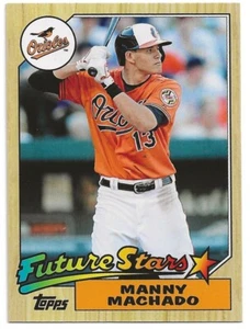 2014 Topps Archives Future Stars #87FMM Manny Machado - Baltimore Orioles - Picture 1 of 1