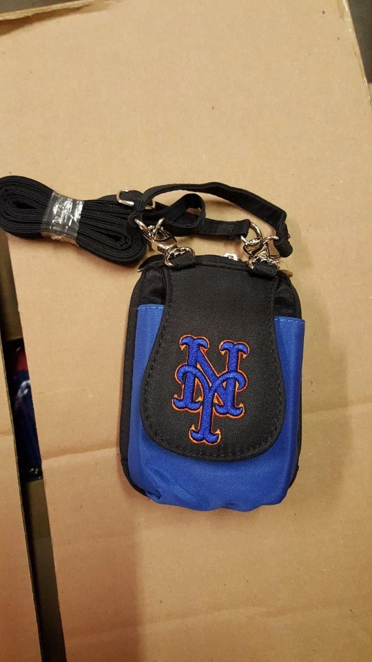 New York Mets MLB Purse Plus Touch Phone  ID Wallet Charm 14 Gift Bag - Image 1 of 1