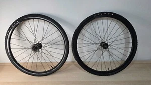 Mini BMX Race Wheel Set 20x1 1/8" Alex VP15F Rims, Tioga Competition Tires - Picture 1 of 11