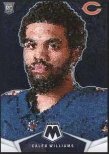 2024 Panini Mosaic Caleb Williams Rookie Micro Mosaic Prizm SSP #MM-CWS - Picture 1 of 2