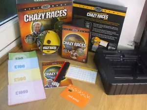JOHN FRANCOME WACKY CRAZY RACES2 NIGHT DVD RACING GAME100%FAMILY PARTY FUN 4 ALL - Picture 1 of 11