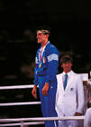 Italian boxer Maurizio Stecca smiling after receiving gold med- 1984 Old Photo