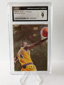 KOBE BRYANT Skybox Premium 1996-1997 ROOKIE Card #55 CGC Grade 9 MINT - Picture 1 of 2