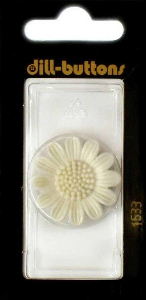 Dill Buttons ~ (1533) - 1 1/8" - 1 ct - Image 1 of 1