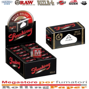 Cartine Smoking Deluxe Rolls – King Size Slim in Rotolo, 24 Pezzi - Zdjęcie 1 z 1