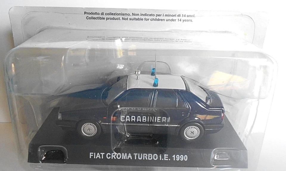 Die cast 1/43 Modellino Auto Carabinieri Fiat Croma Turbo I.E. 1990 (SC2-D)  - Immagine 1 di 1