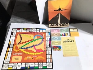 AIRPORT Airline Game Dynamic Design Ind Board Game 1972 - See Details - Picture 1 of 24