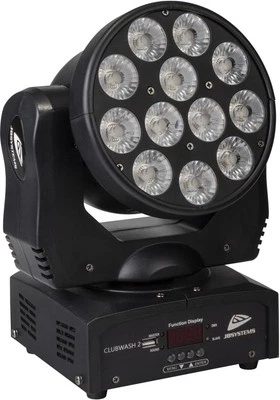 JB Systems Clubwash 2 Moving Head LED Wash Licht Effekte Bühnenbeleuchtung DMX - Bild 1 von 4