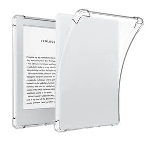 Transparent E-Book Reader Clear Protective Case TPU Back Cover For Kindle 8 - Afbeelding 1 van 12