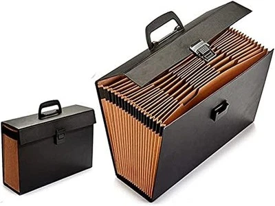 EMECO Aktenordner Aktentasche Ablagefächer Dokumentenmappe A4 Fächerrmappe Mappen Pi19