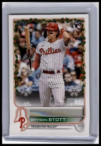 2022 Topps Holiday #HW133b Bryson Stott - Picture 1 of 2
